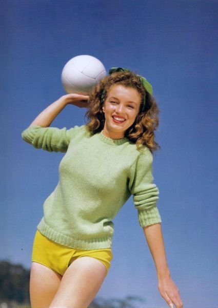 Norma Jeane Mortenson, before she became Marilyn Monroe