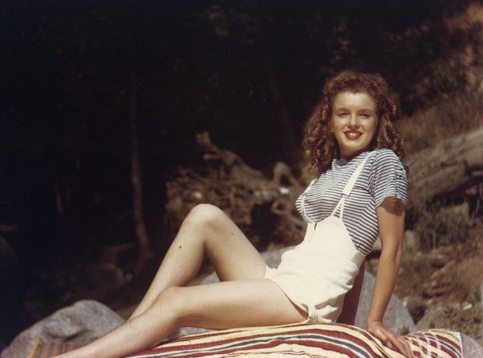 Norma Jeane Mortenson, before she became Marilyn Monroe