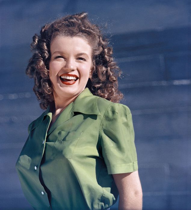 Norma Jeane Mortenson, before she became Marilyn Monroe