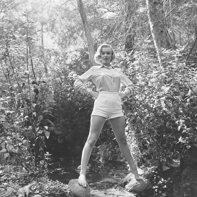 Norma Jeane Mortenson, before she became Marilyn Monroe