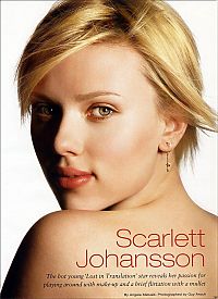 Celebrities: Scarlett Johansson