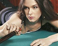 Celebrities: Anastasia Luppova, Russia, European Champion and winner of World Championship, as well as Miss Billiards 2009 Tournament