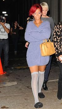 Celebrities: Robyn Rihanna Fenty, What's my name music video set, Tribeca, Manhattan, New York City, United States