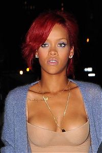 Celebrities: Robyn Rihanna Fenty, What's my name music video set, Tribeca, Manhattan, New York City, United States