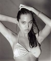 Celebrities: Young Angelina Jolie by Harry Langdon