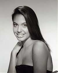 Celebrities: Young Angelina Jolie by Harry Langdon