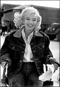 Celebrities: Marilyn Monroe portrait by Eve Arnold