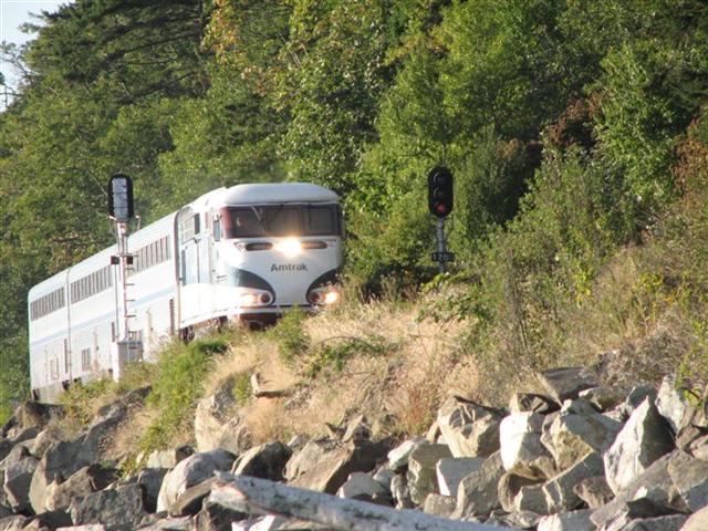 Amtrak Cascades Crescent Beach