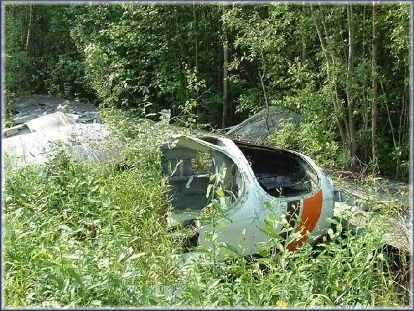 crashed plane