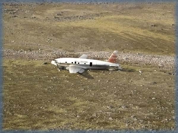 crashed plane