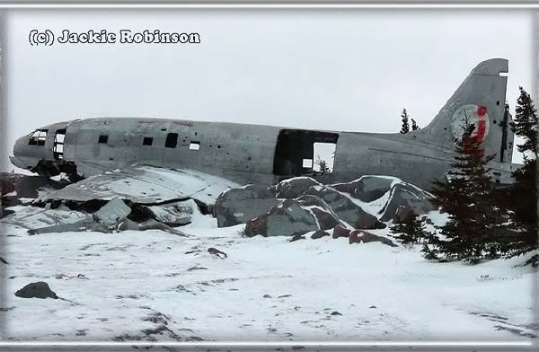 crashed plane