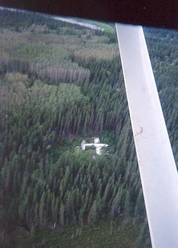 crashed plane