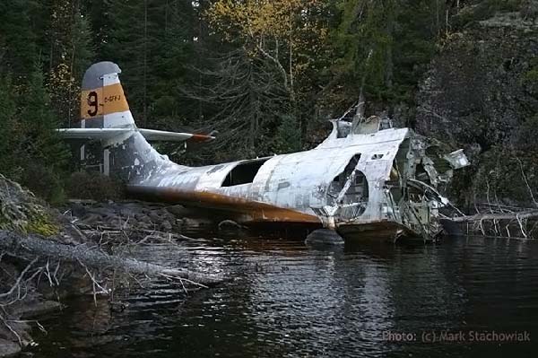 crashed plane