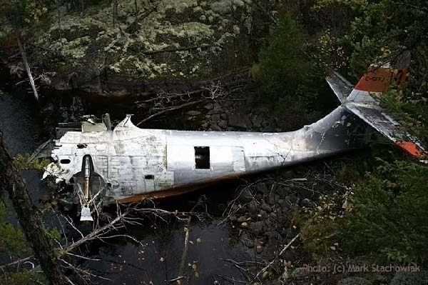 crashed plane