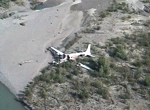 crashed plane