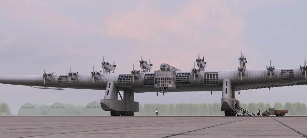 giant aircraft prototype