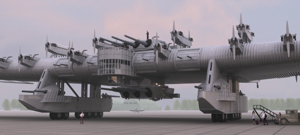 giant aircraft prototype