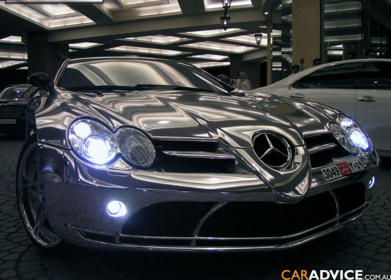 white gold mercedes