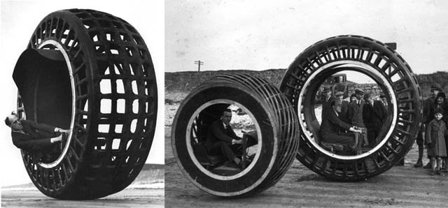 one wheel transport evolution