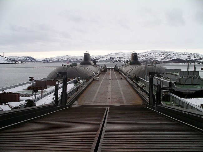 Submarine cruiser, strategical project 941 Shark (SSBN Typhoon NATO Classification)