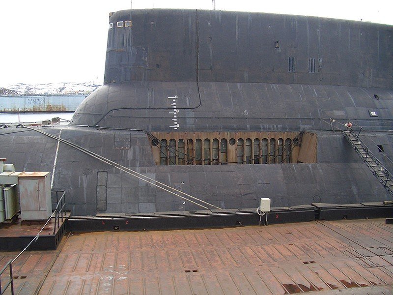 Submarine cruiser, strategical project 941 Shark (SSBN Typhoon NATO Classification)