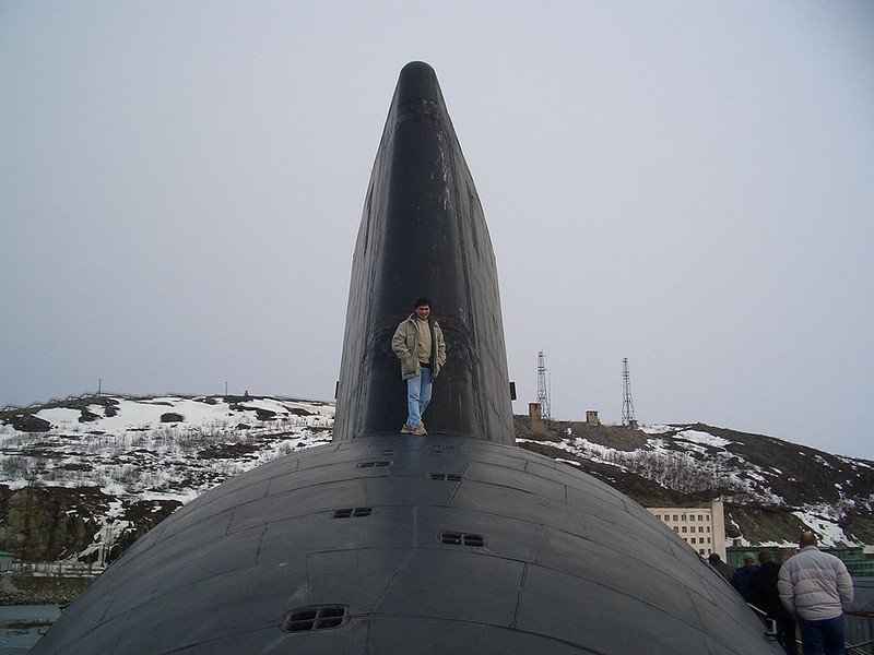 Submarine cruiser, strategical project 941 Shark (SSBN Typhoon NATO Classification)