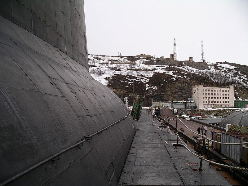 Submarine cruiser, strategical project 941 Shark (SSBN Typhoon NATO Classification)