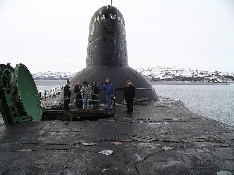 Submarine cruiser, strategical project 941 Shark (SSBN Typhoon NATO Classification)