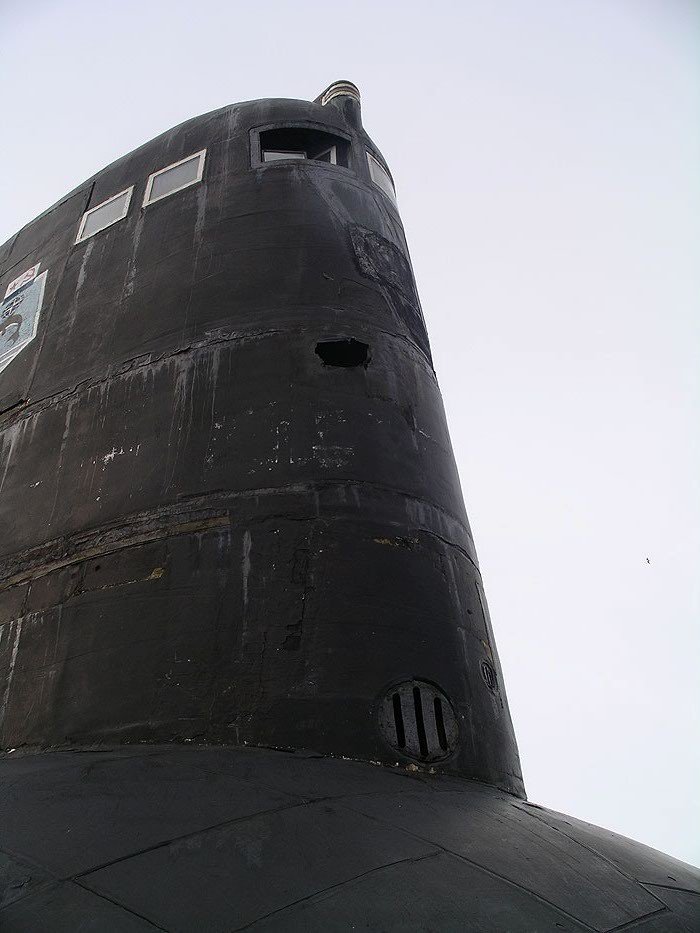 Submarine cruiser, strategical project 941 Shark (SSBN Typhoon NATO Classification)