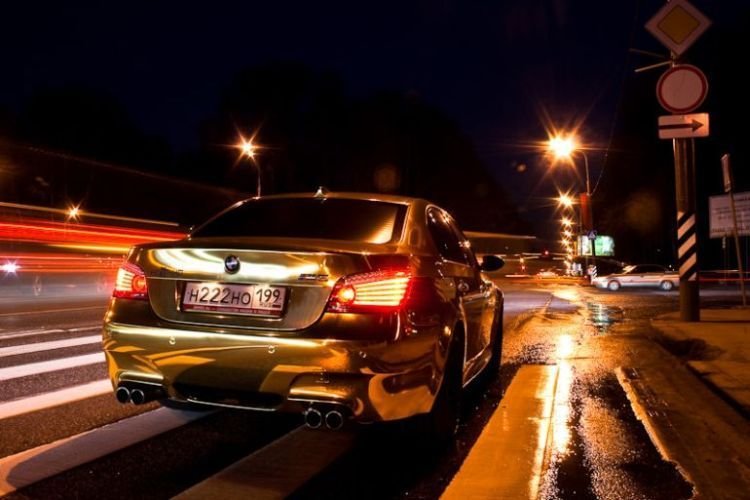 Gold-plated BMW