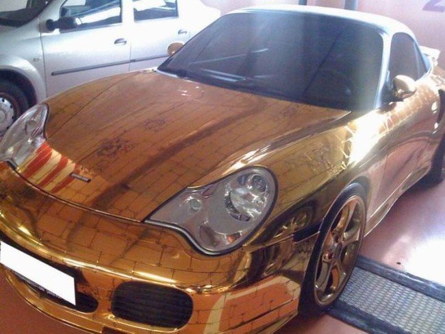 Golden Porsche