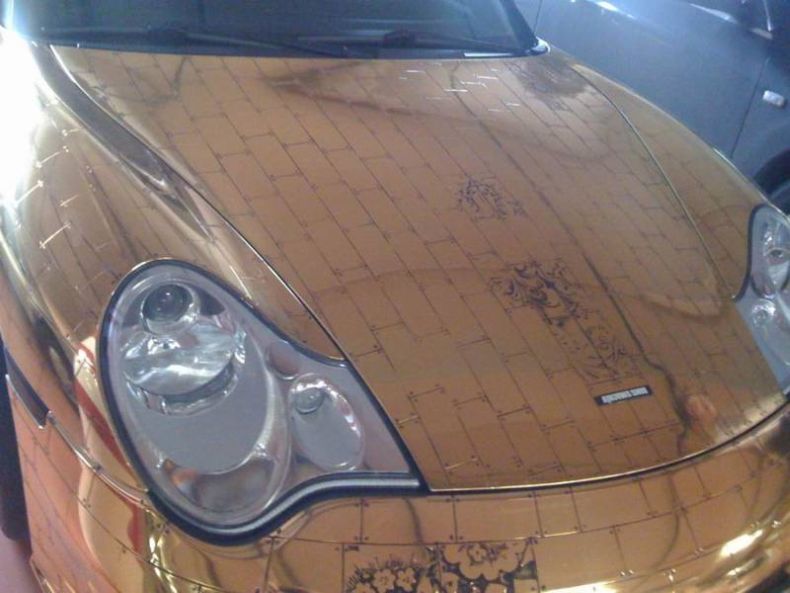 Golden Porsche