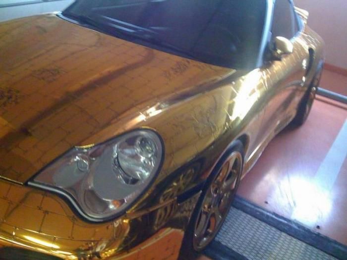 Golden Porsche