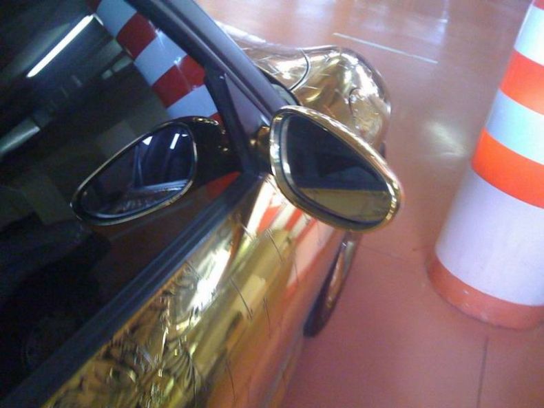 Golden Porsche