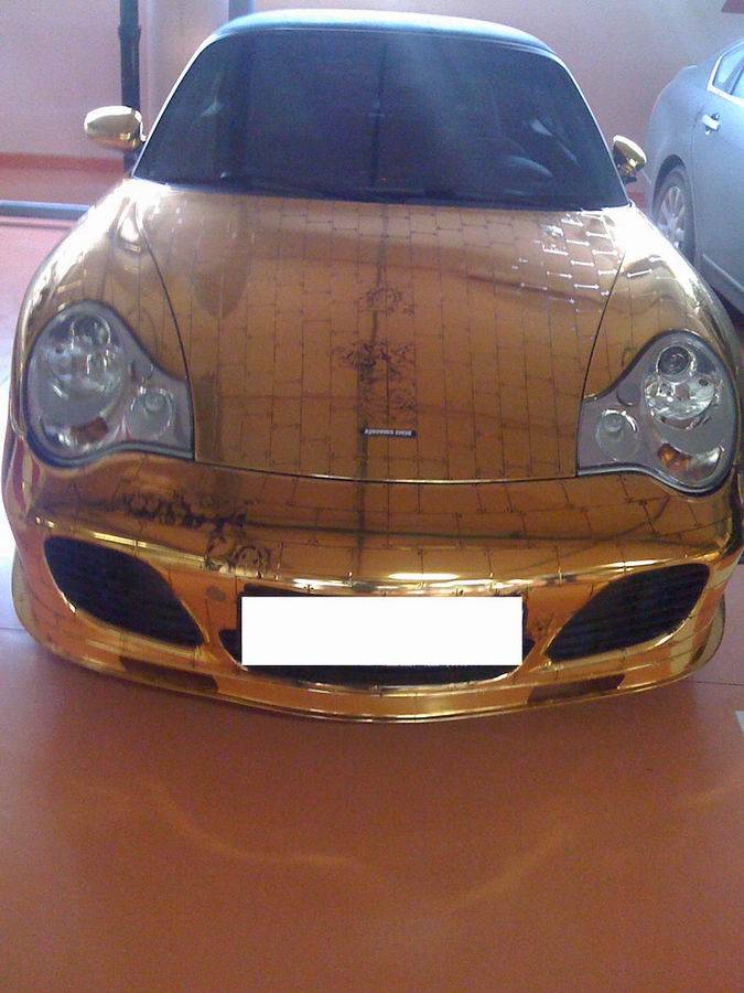 Golden Porsche