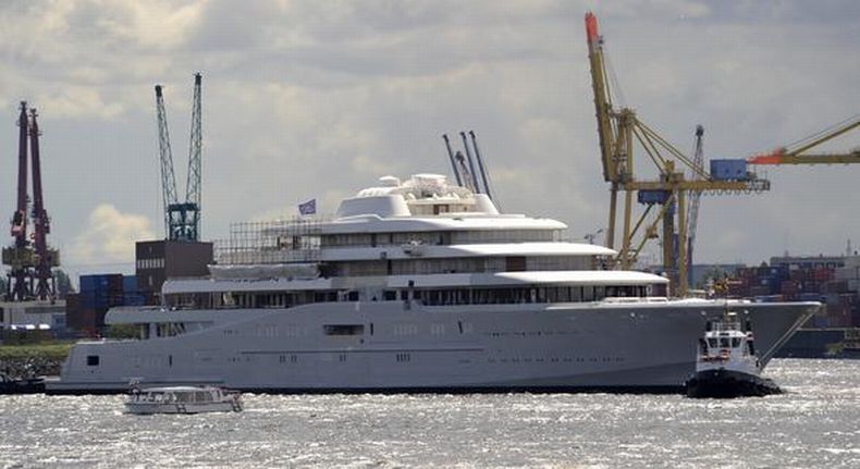 Yacht "Eclipse", Roman Abramovich, 340 million euros