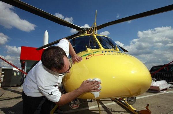 Air show in Le Bourget, Paris, France