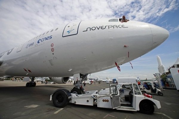 Air show in Le Bourget, Paris, France