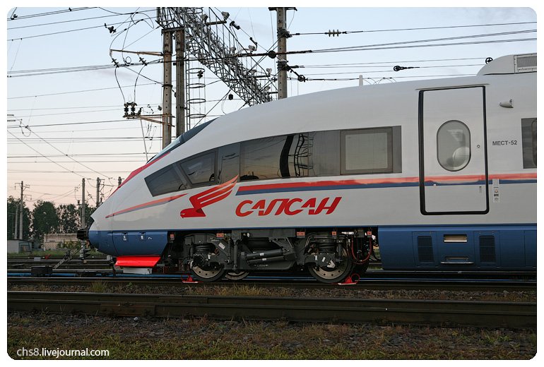 Siemens Velaro RUS Sapsan, Moscow, St. Petersburg