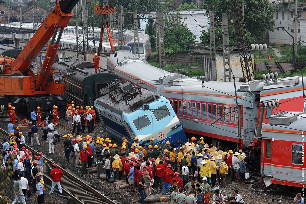 Train accident June 29, 2009, Chenchzhou, China