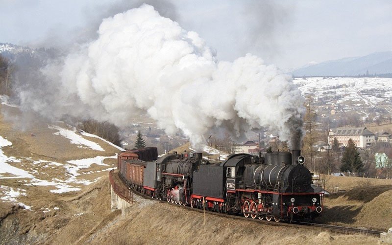 Train in Russia