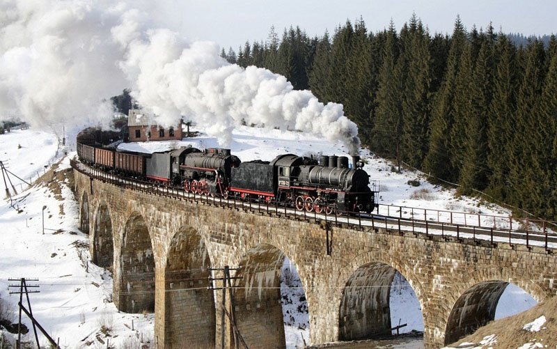 Train in Russia