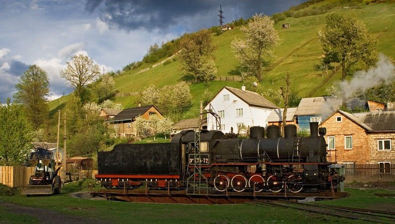Train in Russia