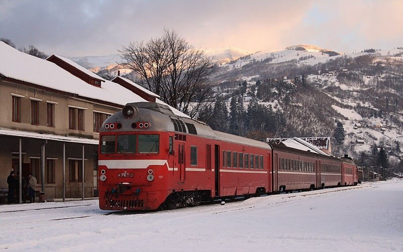 Train in Russia
