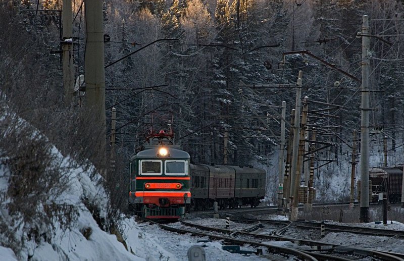 Train in Russia