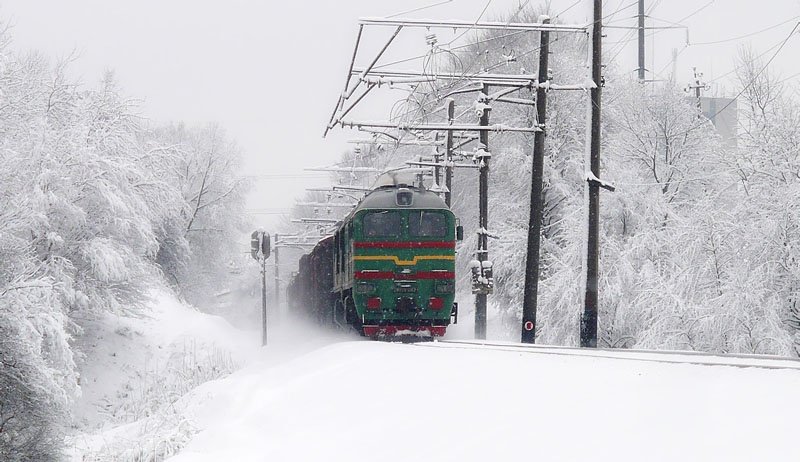 Train in Russia