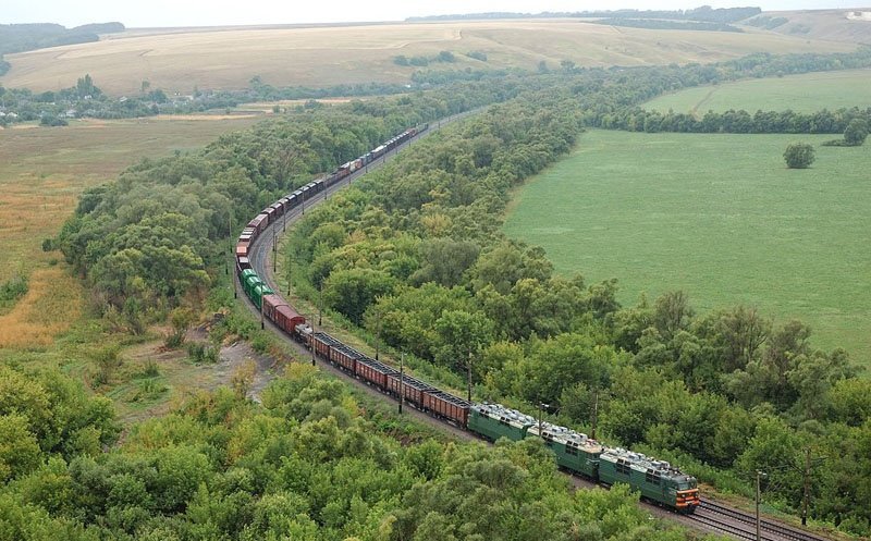 Train in Russia