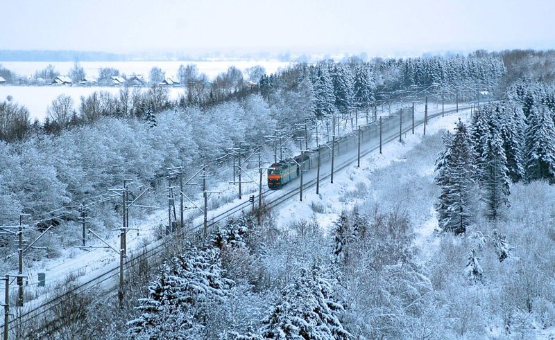 Train in Russia