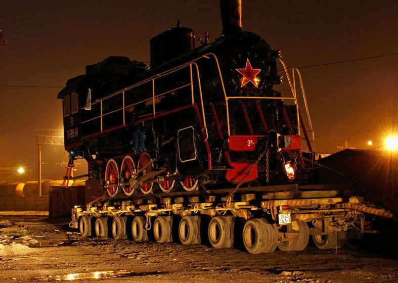 Train in Russia