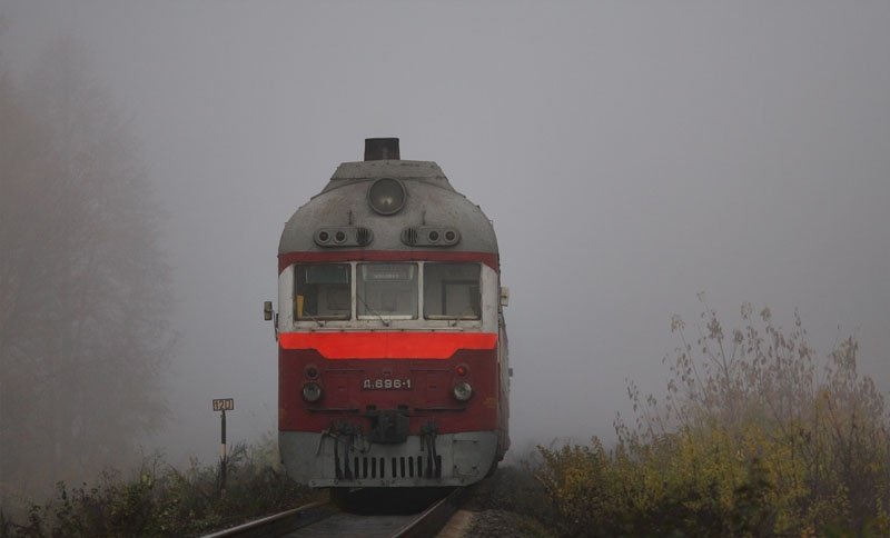 Train in Russia